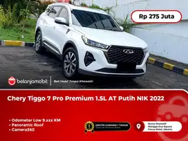 [ KM ANTIK 9RB ] Chery Tiggo 7 Pro Premium 1.5L AT Putih 2022 2023