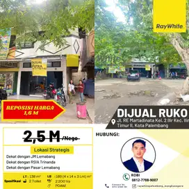 DIJUAL RUKO di Palembang