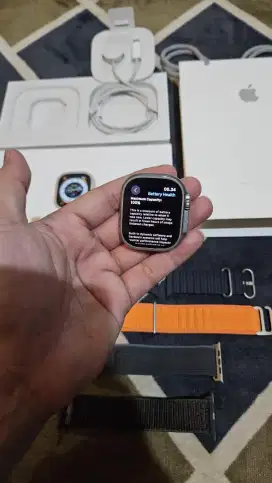 Apple watch Ultra Ocean Band BH 100% mulus terawat original