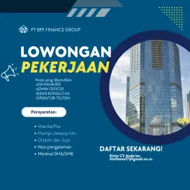 DIBUTUKAN  SECEPATNYA 10 ORANG SECEPATNYA