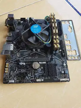 Sepaket Intel Core i5 10400F gen 10th | Gigabyte H410M H V2 | Ram 8GB