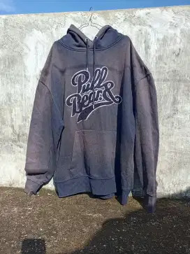 Jaket hoodie pria original pull & bear