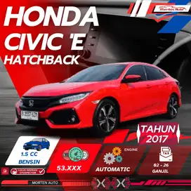 Honda Civic E Hatchback 1.5 At 2017 Bensin