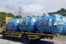FIBERGLASS TANGKI SEPTICTANK WC PORTABLE SEPTIKTANK panel tank toren