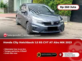 [KM ANTIK] Honda City Hatchback HB 1.5 RS CVT AT Abu 2023/2024