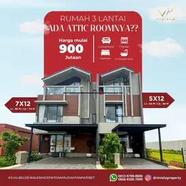 VP - Dijual Rumah Baru Summarecon Tangerang  Type 5x12