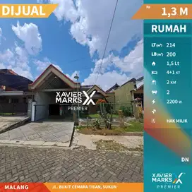 Dijual Rumah Terawat Siap Huni di Bukit Cemara Tidar Malang