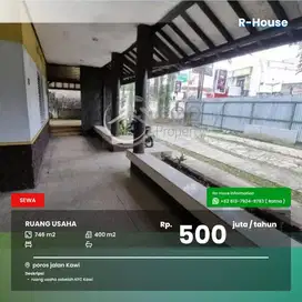 Ruang usaha di poros jalan sebelah KFC Kawi
