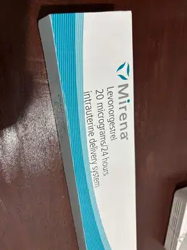 Mirena IUD hormonal