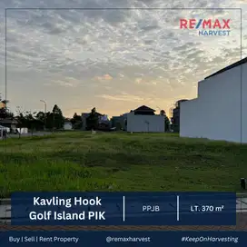 DIJUAL MURAH KAVLING HOOK LT 370M2 GOLF ISLAND PANTAI INDAH KAPUK