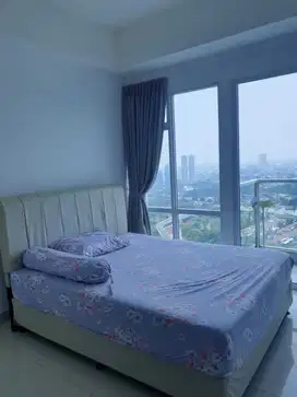 Vky - Disewa Studio Apartemen Puri Mansion Furnish Tower Amethyst