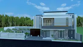 dijual rumah esklusif 2 lantai bisa free desain lokasi di solobaru