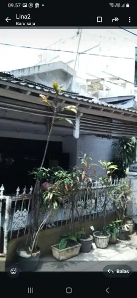 Jual cepat Rumah hitung Tanah Rawamangun Jakarta timur