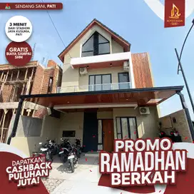 Desain Modern di Perumahan Mewah 2 Lantai Dekat Kampus UNS Solo