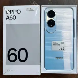 Oppo A60 8/128 Biru Ombak Garansi Sampai 25-1-2026