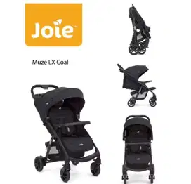 Stroller Joie Muze XL Coal (Hitam) kereta dorong baby