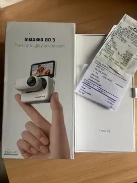 Jual Kamera Insta360 Go 3 - Belum Pernah Di Pake