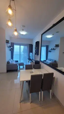 Dijual Apartemen La Riz 2BR Lt23 Pool View Full Furnish Siap Huni
