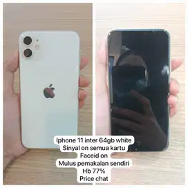 Ip 11 inter 64gb white
