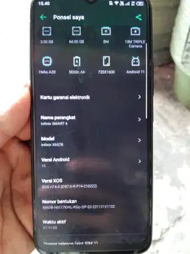 Infinix smart 6  3 / 64