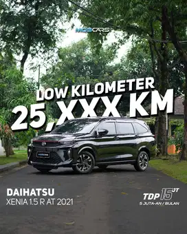 GARANSI MESIN 2 TAHUN DAIHATSU XENIA 1.5 R AT HITAM 2021 MATIC MOBCARS