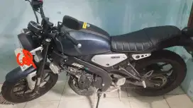 XSR 155 warna Biru Dongker