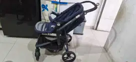 Stroller cocolatte quantum free kasur nya