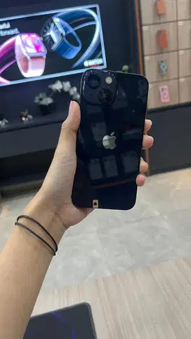 Iphone second 13 mini 128gb midnight beacukai