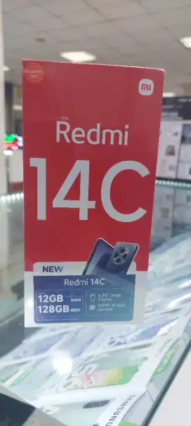 Xiaomi redmi 14C ram 6/128Gb garansi resmi bisa cod