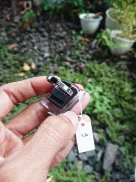 Smoky Quartz Size 9 Stainless Steel