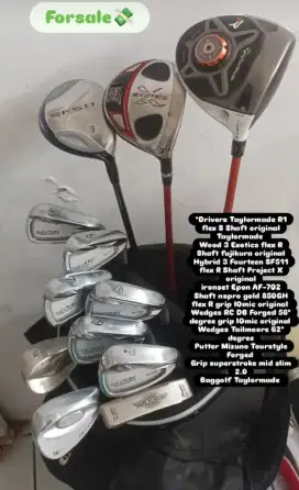 stik golf fullset siap turlap