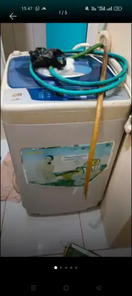 mesin cuci satu tabung