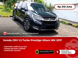 [KM ANTIK] Honda CRV 1.5 Turbo Prestige Sunroof Hitam 2017/2018
