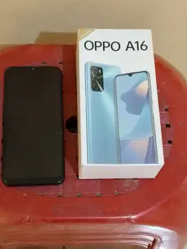 Oppo A16 + kardus (original blm pernah servis)