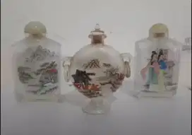 Pajangan gambar dalam botol