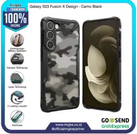 Case Samsung Galaxy S23 Ringke Fusion X Camo