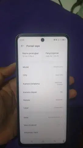 Tecno Pova 5 8+8gb/256gb fullset