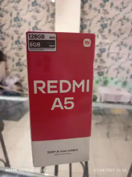 Redmi A5 4+4/128gb baru garansi resmi bisa TT Kredit