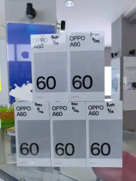 New OPPO A60 8+8GB/256GB Bisa Kredit