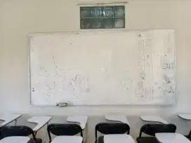 Papan tulis spidol gantung non magnet ukuran besar second