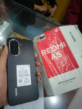 Xiaomi Redmi A5 RAM 4/128GB,
BRG DIJAMIN SEGEL ORI,
GARANSI RESMI 1TH