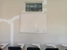 Papan tulis spidol gantung non magnet ukuran tanggung second