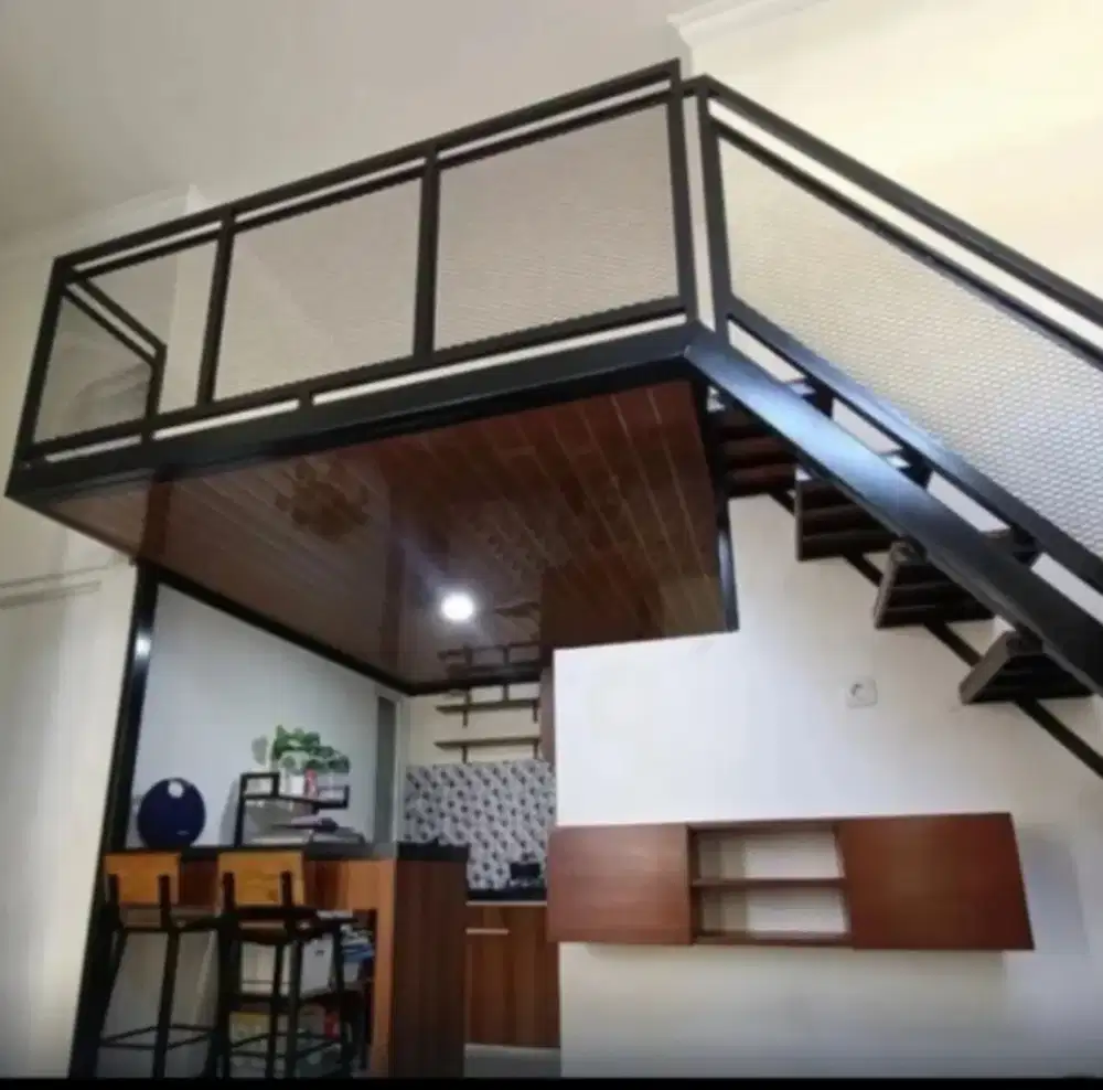Mezanine indor motif balkon xpanda minimalis