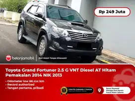 [LOW KM] Toyota Grand Fortuner 2.5 G VNT Diesel AT Hitam 2013/2014