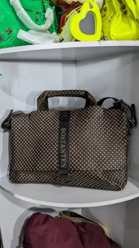 Tas Selempang/Laptop Bostanten Full Kulit Original