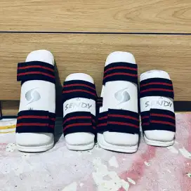 Deker pelindung lengan & kaki arm shin guard taekwondo Sendy ukuran S