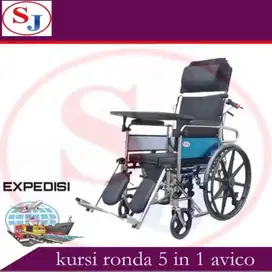 Kursi roda 5 in 1