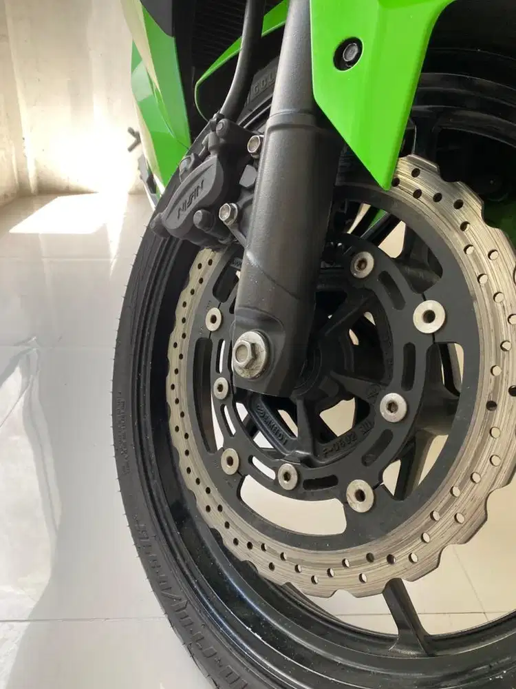 Ninja 250 warna favorite hijau kawasaki . pajak puanjanggg 2029