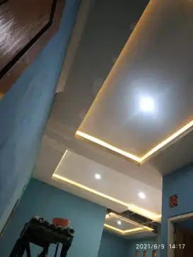 spesialis pemasangan plafon gypsum terima jadi