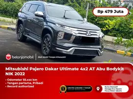 [ TANGAN PERTAMA ] Mitsubishi Pajero Dakar Ultimate AT Abu 2022/2023